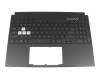 90NR0951-R31US0 Original Asus Tastatur inkl. Topcase US (englisch) schwarz/transparent/schwarz mit Backlight