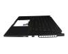 90NR0D21-R31SF0 Original Asus Tastatur inkl. Topcase SF (schweiz-französisch) schwarz/schwarz mit Backlight