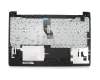 921267-041 Original HP Tastatur inkl. Topcase DE (deutsch) schwarz/schwarz mit grobem Muster