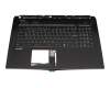 957117B51EC06 Original MSI Tastatur inkl. Topcase DE (deutsch) schwarz/schwarz mit Backlight