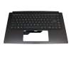 95716S31EC07 Original MSI Tastatur inkl. Topcase DE (deutsch) grau/grau mit Backlight