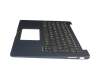 9Z.NBXBW.F0G Original Asus Tastatur inkl. Topcase DE (deutsch) schwarz/blau mit Backlight