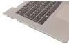 9Z.NCRBC.B0G Original Lenovo Tastatur inkl. Topcase DE (deutsch) schwarz/silber mit Backlight silberner Rand