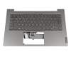 9Z.NDUBQ.R0G Original Darfon Tastatur inkl. Topcase DE (deutsch) grau/grau mit Backlight