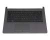 9Z.NE0SQ.50G Original HP Tastatur inkl. Topcase DE (deutsch) schwarz/grau