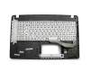 AEXKAG00010 Original Quanta Tastatur inkl. Topcase DE (deutsch) schwarz/grau inkl. ODD-Halterung