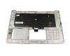 AEXKGG01010 Original Quanta Tastatur inkl. Topcase DE (deutsch) schwarz/silber mit Backlight