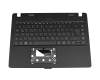 AEZ8IG03010 Original Acer Tastatur inkl. Topcase DE (deutsch) schwarz/schwarz mit Backlight