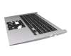 AEZAHG00030 Original Acer Tastatur inkl. Topcase DE (deutsch) schwarz/grau mit Backlight
