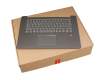 AM172000 Original Lenovo Tastatur inkl. Topcase DE (deutsch) grau/grau mit Backlight