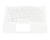 AM1U4000300 Original HP Tastatur inkl. Topcase DE (deutsch) weiß/weiß