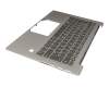 AM1Y000600 Original Lenovo Tastatur inkl. Topcase DE (deutsch) grau/silber mit Backlight