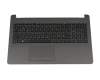 AM20400100 HP Tastatur inkl. Topcase DE (deutsch) schwarz/grau