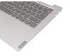 AM2GK000500 Original Lenovo Tastatur inkl. Topcase DE (deutsch) grau/silber mit Backlight