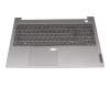 AM2XE00300 Original Lenovo Tastatur inkl. Topcase DE (deutsch) silber/grau mit Backlight