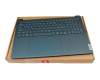 AM388000B10 Original Lenovo Tastatur inkl. Topcase ND (nordic) blau/blau mit Backlight