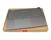 AM3NC000500 Original Lenovo Tastatur inkl. Topcase DE (deutsch) grau/grau mit Backlight