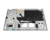 AM3UI000500 Original Acer Tastatur inkl. Topcase DE (deutsch) schwarz/silber