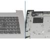 AP1JX000500AYI Original Lenovo Tastatur inkl. Topcase DE (deutsch) grau/silber