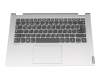 AP2GA000A10 Original Lenovo Tastatur inkl. Topcase DE (deutsch) grau/silber (ohne Hintergrundbeleuchtung)
