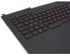 ASM14C36I0J442 Original Asus Tastatur inkl. Topcase IT (italienisch) schwarz/schwarz mit Backlight