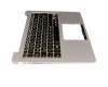 ASM16A96D0J4421 Original Chicony Tastatur inkl. Topcase DE (deutsch) schwarz/silber mit Backlight