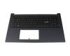 ASM22J16D0J528 Original Asus Tastatur inkl. Topcase DE (deutsch) schwarz/schwarz mit Backlight