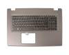 Acer Aspire E5-752 Original Tastatur inkl. Topcase DE (deutsch) schwarz/grau mit Backlight