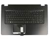 Acer Aspire F17 (F5-771G) Original Tastatur inkl. Topcase DE (deutsch) schwarz/schwarz mit Backlight
