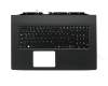 Acer Aspire V 17 Nitro (VN7-792G-74Y9) Original Tastatur inkl. Topcase DE (deutsch) schwarz/schwarz mit Backlight