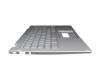 Acer Chromebook Spin 514 (CP514-2H) Original Tastatur DE (deutsch) silber mit Backlight