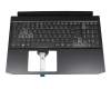 Acer Nitro 5 (AN515-45) Original Tastatur inkl. Topcase DE (deutsch) schwarz/weiß/schwarz mit Backlight