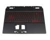 Acer Nitro 5 (AN515-58) Original Tastatur inkl. Topcase DE (deutsch) schwarz/schwarz mit Backlight