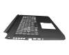 Acer Nitro 5 (AN517-54) Original Tastatur inkl. Topcase CH (schweiz) schwarz/weiß/schwarz mit Backlight