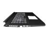 Acer Nitro 5 (AN517-54) Original Tastatur inkl. Topcase UA (ukrainisch) schwarz/weiß/schwarz mit Backlight