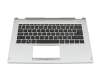 Acer Spin 3 (SP314-54N) Original Tastatur inkl. Topcase CH (schweiz) schwarz/silber mit Backlight