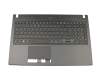Acer TravelMate P6 (P658-G3-M) Original Tastatur inkl. Topcase DE (deutsch) schwarz/schwarz mit Backlight