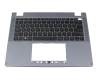 Acer TravelMate Spin P4 (TMP414RN-41) Original Tastatur inkl. Topcase US (englisch) schwarz/blau mit Backlight