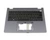 Acer TravelMate Spin P4 (TMP414RN-55-TCO) Original Tastatur inkl. Topcase CH (schweiz) schwarz/anthrazit mit Backlight