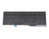 Alternative für S26391-F2252-L221 Original Fujitsu Tastatur DE (deutsch) schwarz mit Backlight