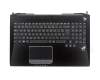 Asus 0K200-00090000 Tastatur (FR) + Topcase, Touchpad mit Silberrand