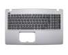 Asus A550CA Original Tastatur inkl. Topcase BE (belgisch) schwarz/grau