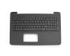 Asus A555LF Original Tastatur inkl. Topcase DE (deutsch) schwarz/schwarz mit Wabenmuster