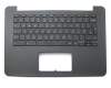 Asus Chromebook C300SA Original Tastatur inkl. Topcase UK (englisch) schwarz/schwarz