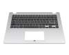 Asus E410MA Original Tastatur inkl. Topcase DE (deutsch) schwarz/silber
