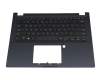 Asus ExpertBook P2 P2451FA Original Tastatur inkl. Topcase schwarz/schwarz mit Backlight arabisch