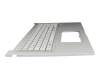Asus F1704VA Original Tastatur inkl. Topcase DE (deutsch) grau/silber