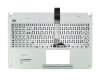 Asus F501A Original Tastatur inkl. Topcase SF (schweiz-französisch) schwarz/weiß