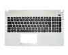 Asus F501U Original Tastatur inkl. Topcase SF (schweiz-französisch) schwarz/weiß