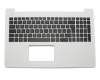 Asus F553MA Original Tastatur inkl. Topcase DE (deutsch) schwarz/weiß